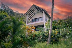 a house on top of a hill with plants at Ella Blue Heaven in Ella
