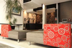 A seating area at Hotel Regente