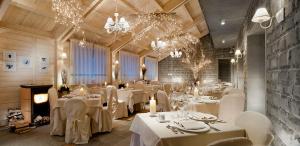 מסעדה או מקום אחר לאכול בו ב-Val Di Luce Spa Resort