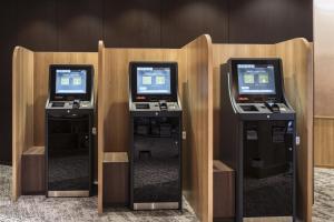 a couple of video game machines in a room at Richmond Hotel Sapporo Odori in Sapporo +107 photos