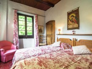 Voodi või voodid majutusasutuse Guest House in Monferrato with Wine Tasting toas