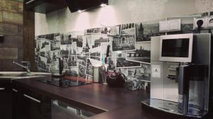 Kuchyňa alebo kuchynka v ubytovaní Art Apartments