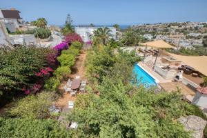 an aerial view of a resort with a swimming pool at D View 4 You in Mellieħa