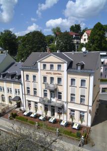 Apgyvendinimo įstaigos Hotel Central vaizdas iš viršaus