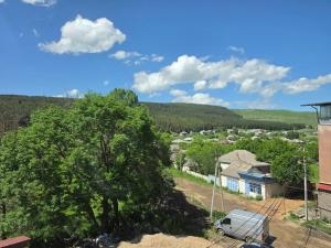 a view from the roof of a house with a tree at PaNORAMA TSALKa in Tsalka