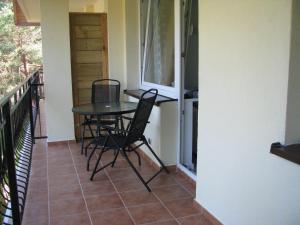 Balkón nebo terasa v ubytování Blue Mare Apartament u Kwiatków