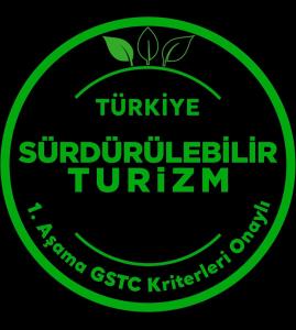 a green label with the words turmeric antipsychotic istg at Cleopatra City Hotel Alanya in Alanya