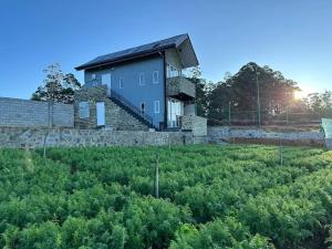 a house in the middle of a field at SSR Wasana in Sita Eliya