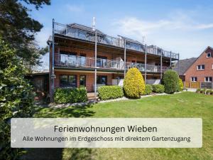 an image of a house with the words epethromyromygian wilenstein at Ferienwohnung Wieben Sankt Peter-Ording in Böhl