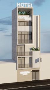 a rendering of a hotel building at Centrica Suite Hotel in Huarmey