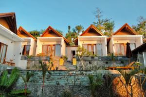 a view of the front of a house at The Tamarin Villas in Nusa Penida