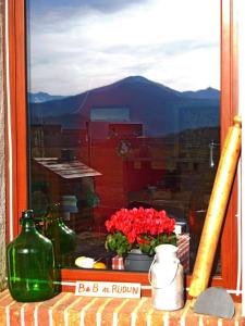Nespecifikovaný výhled na hory nebo výhled na hory při pohledu z bed and breakfast