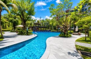 an image of a swimming pool at a resort at The Title Residencies Naiyang in Phuket