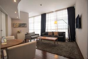 TV a/nebo společenská místnost v ubytování Hotel Guarani Asuncion