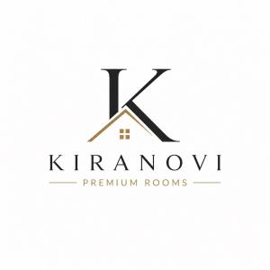 a letter logo with house and letter k illustration at Kiranovi Premium Stay in Bitola