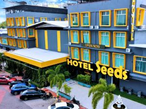 an aerial view of the hotel secrets resort at Seeds Hotel Kuala Selangor in Kuala Selangor