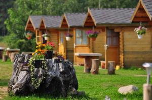 Zahrada ubytování Campsite Leiputrija