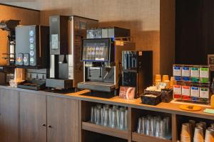 a room with a counter with acomputerasteryasteryasteryasteryasteryasteryasteryastery at Rembrandt Resort Shiretoko in Shari +54 photos