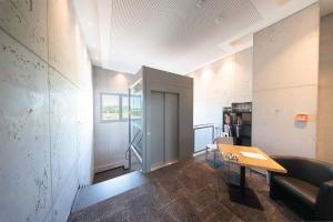 Køkken eller tekøkken på Hotel BoxenStop