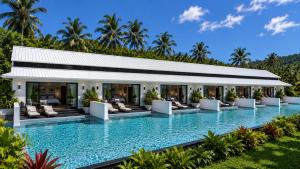 an image of a resort with a pool at The Moso in Moso Island