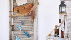 a door in a wall with some items on it at Brasilia Sweet Home in Cesenatico