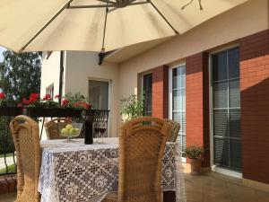 Balkon lub taras w obiekcie W Starym Sadzie