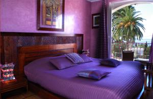 Postel nebo postele na pokoji v ubytování B&B Val D'azur