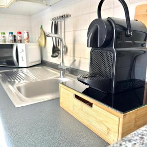 Ett kök eller pentry på BelHome Apartment
