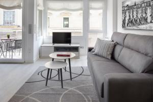 Televízia a/alebo spoločenská miestnosť v ubytovaní Fuenterrabia by FeelFree Rentals + 4 fotografie