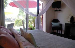 Postel nebo postele na pokoji v ubytování B&B Val D'azur