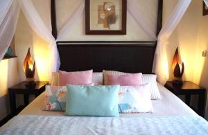 Postel nebo postele na pokoji v ubytování B&B Val D'azur