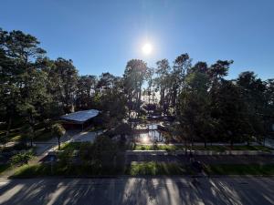 an overhead view of a street in a park at Park Avenue Kobuleti in Kobuleti