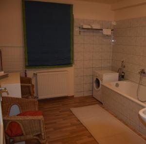 Vannituba majutusasutuses Ferienwohnung Fürstenbrunn