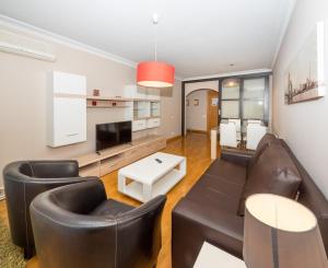 Kuchyňa alebo kuchynka v ubytovaní Gestión de Alojamientos Apartments