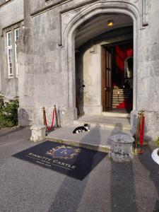 an entrance to a building with a sign on the ground at Turnpike Mews in Birr