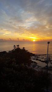 Blick auf den Sonnenuntergang/Sonnenaufgang von des Ferienhauses aus oder aus der Nähe