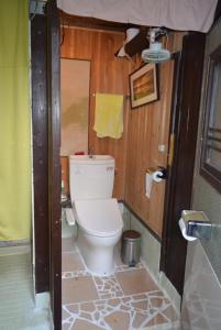 Koupelna v ubytování Guesthouse Bon