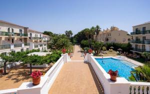 a view from the balcony of a resort with a swimming pool at ALEGRIA Pino Alto in Miami Platja +22 photos