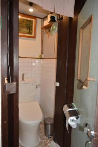 Koupelna v ubytování Guesthouse Bon