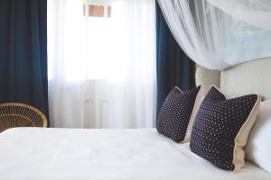 Postel nebo postele na pokoji v ubytování Hotel Palisade