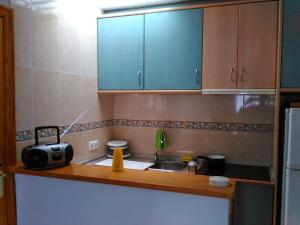 Virtuvė arba virtuvėlė apgyvendinimo įstaigoje Doña Ines