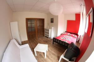 Posteľ alebo postele v izbe v ubytovaní Apartamenty pokoje "MARIA"