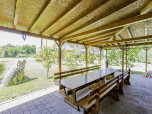 Zahrada ubytování Adria Apartments