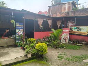 a building with a bunch of plants in front of it at Ilam Pahuna Ghar in Ilām