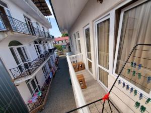 an image of a balcony of a building at cozy wave house ureki in Ureki