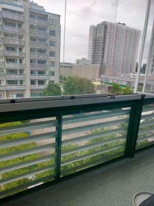 a view of the city from the roof of a building at apartment in great location in Helsinki