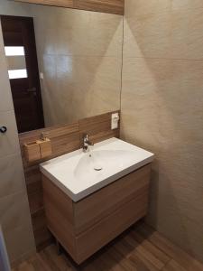 Kúpeľňa v ubytovaní Domek w Bieszczadach + 26 fotografií