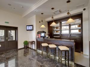 Lounge nebo bar v ubytování Optima Collection Troitska