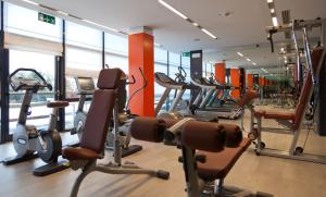 Posilňovňa alebo fitness centrum v ubytovaní RMH MODENA DES ARTS
