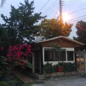 Κήπος έξω από το Song Youf Hostel